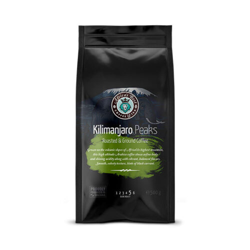 Africa's Best - Kilimanjaro Peaks 500g Retail - Ground Coffee