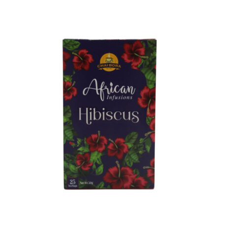 African Infusions Organic Hibiscus (50g) (12x25bags)