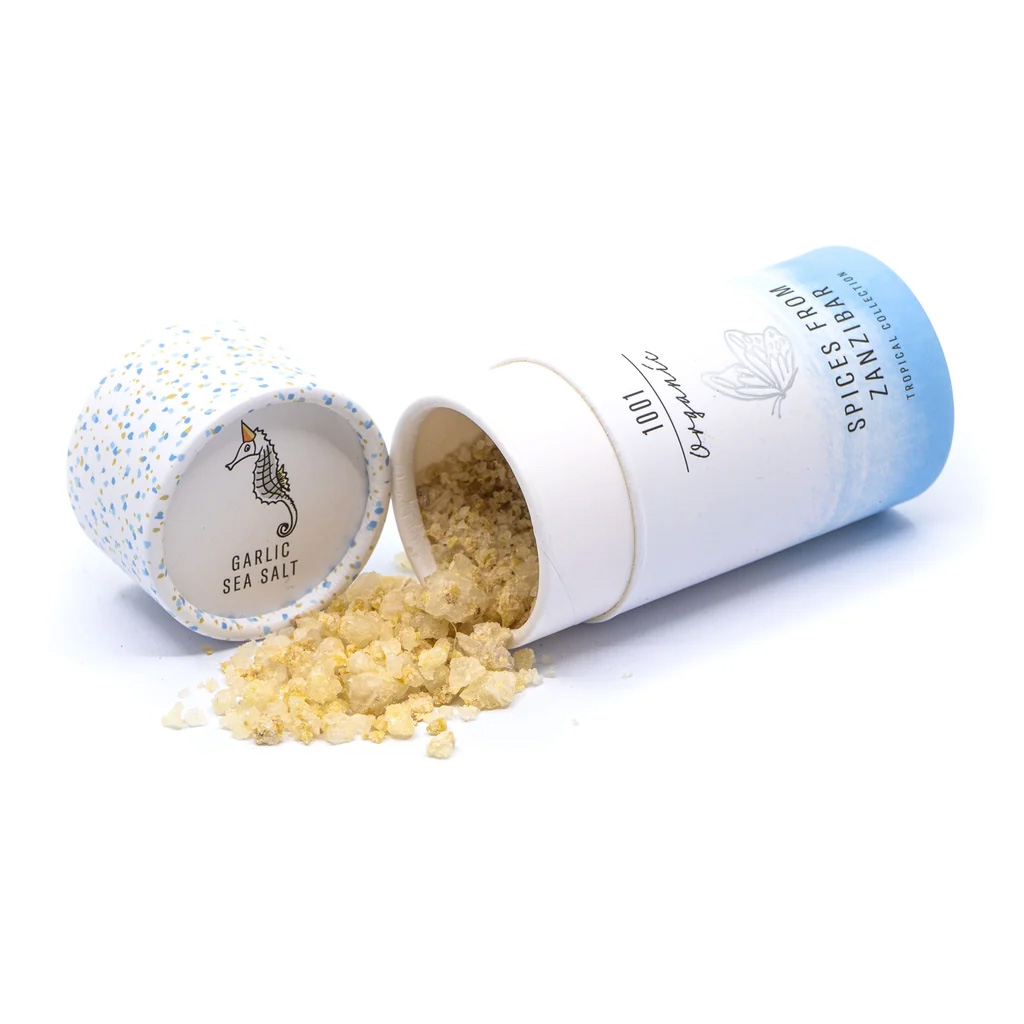 1001Organics Tube Garlic Sea Salt (6 pack)